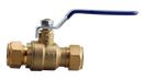 3/4" Nl Full Port Comp Ball Valve No Drain 200 Cwp - Pack of 10