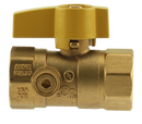 1/2"Fptx1/2"Fpt T-Handle Gas V With 1/8" Pilot Tap - Pack of 10