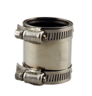 1-1/2"Copx1-1/2"Cop(1-1/4"Pl) Shielded Rubber Coupling - Pack of 100