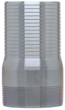 4" Mpt X 4" Ins. Zinc Plated Insert Adapter - Pack of 2