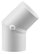4" Slip X Slip 45 Elbow - Schedule 40 Pvc - Pack of 3