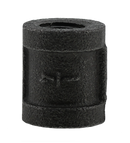 1/4" Coupling - Black - Pack of 40
