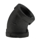 1" 45 Elbow - Black - Pack of 20