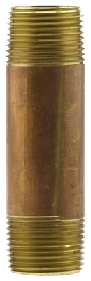 3/4" X 4" R Brass Nipple - Pack of 25