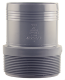 4"Mpt X Insert Adapter - Pvc - Pack of 10