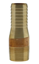 4" Male Ins Adapter Swaged Red Brass - Pack of 6