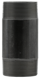 3/8" X 9" Nipple - Black - Pack of 25