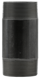 3/8" X 7" Nipple - Black - Pack of 25