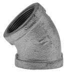 1-1/2" 45' Elbow - Galvanized - Pack of 15