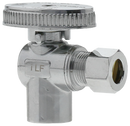 BOSHART 1/2' CE PEX x 3/8 CPR NO LEAD BRASS ANGLE SUPPLY VALVE