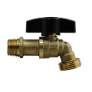 Nl 3/4"Mpt 1/4turn Hose Bibb - Brass (Ball Type) - Pack of 10