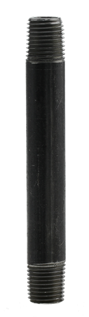 1/4" X 4" Nipple - Black - Pack of 25