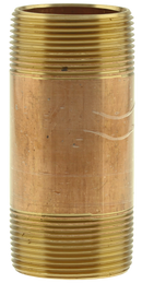 1-1/2" X 4" R Brass Nipple - Pack of 25