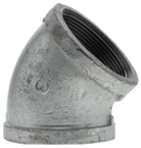 3" 45' Elbow - Galvanized - Pack of 10