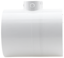 6" X 6" X 2" Slip X Slip X Slip Reducing Tee-Sched 40 Pvc - Pack of 2
