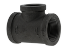 1-1/4" X1-1/4" X 1" Rd Tee-Black - Pack of 18