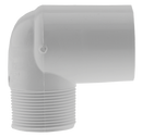 1-1/2" Mipt X Slip 90 Street Elbow - Schedule 40 Pvc - Pack of 5
