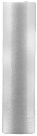 1 Micron 10" Std. Spun Poly Microfiber Depth Cartridge - Pack of 20