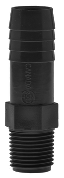 1/2" Mpt X 3/4" Insert Male Adapter - Pvc - Pack of 10