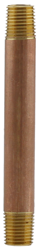 1/4" X 4" R Brass Nipple - Pack of 25