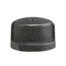 1" Cap - Black - Pack of 50