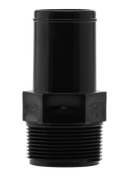 1.5" Mpt X 1.25" Spigot Adpapt Black Pvc - Pool Adapter - Pack of 5