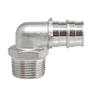 1/2" Mpt 304ss Ce Pex Male Elbow - F1960 - Pack of 25