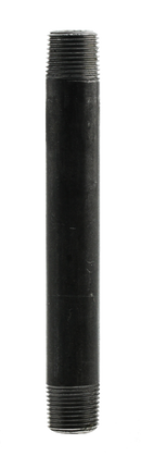 3/8" X 5" Nipple - Black - Pack of 25