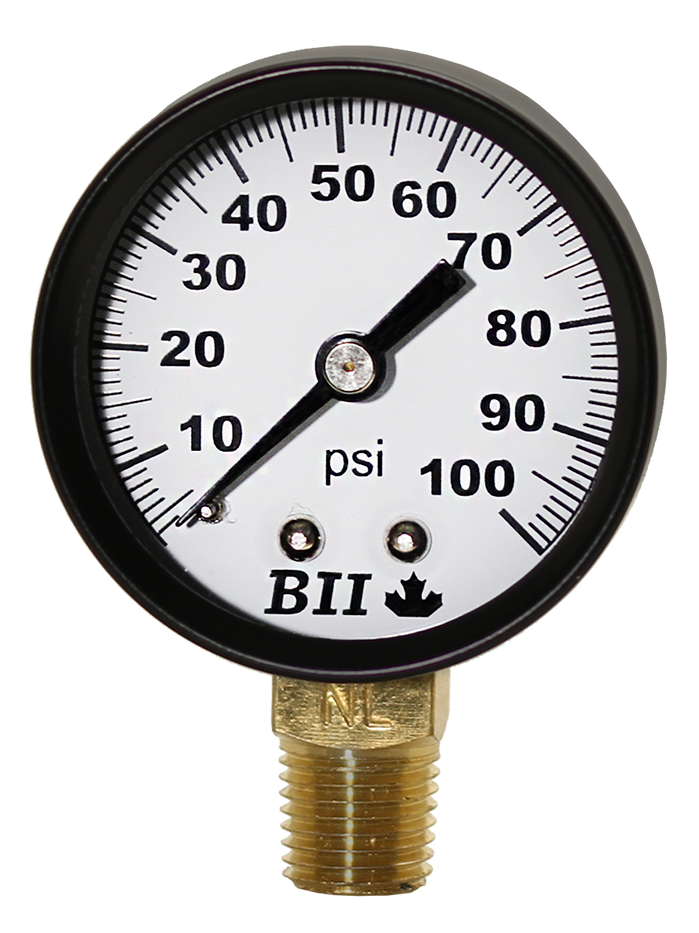 Boshart PG-100NL 2 inch pressure gauge