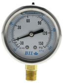 2.5"Vac/Pres G 1/4"Lm 30-0-150 - Pack of 50