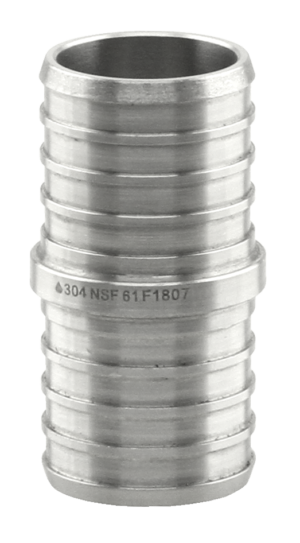 Boshart 304 Stainless Steel Pex Coupling PEX 3/4" PEX 3/4"