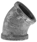 1-1/4" 45' Elbow - Galvanized - Pack of 20