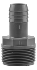 1-1/2" Mpt X 1" Insert Male Adapter - Pvc - Pack of 5