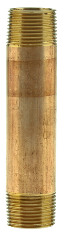 3/4" X 4-1/2" R Brass Nipple - Pack of 25