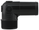1.5" Mpt X 1.5" Spigot Elbow Black Pvc - Pool Elbow - Pack of 5