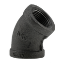 3/4" 45 Elbow - Black - Pack of 40