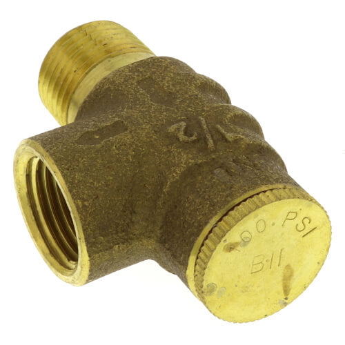 Boshart brass 1/2 inch relief valve 100 PSI