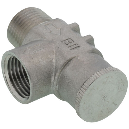 Boshart stainless steel 1/2 inch relief valve 75 PSI