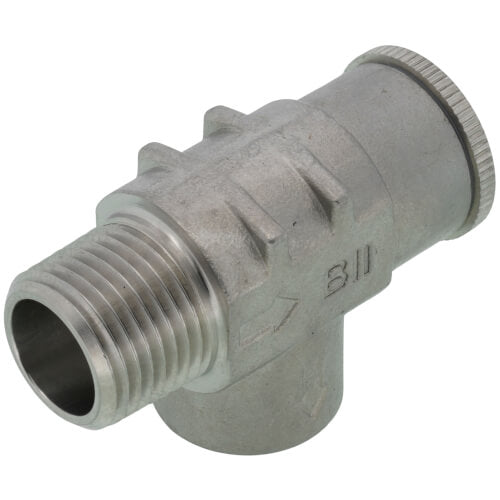 Boshart stainless steel 1/2 inch relief valve 75 PSI