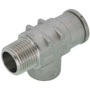 Boshart stainless steel 1/2 inch relief valve 100 PSI