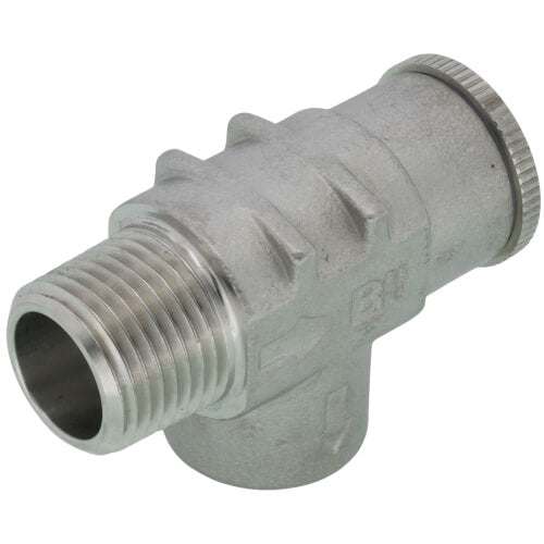 Boshart stainless steel 1/2 inch relief valve 100 PSI