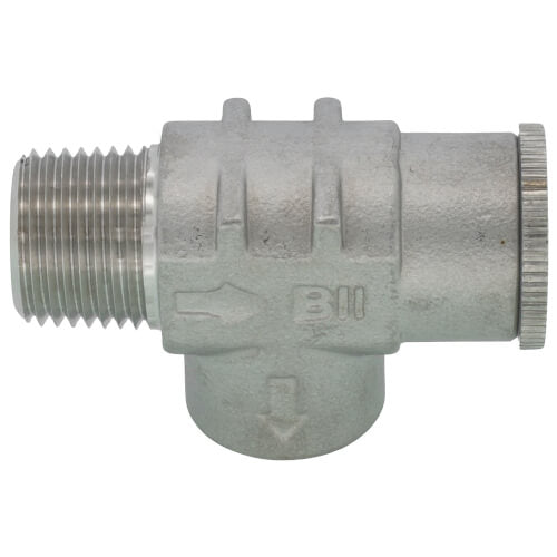 Boshart stainless steel 1/2 inch relief valve 100 PSI