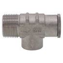 Boshart stainless steel 3/4 inch relief valve 100 PSI
