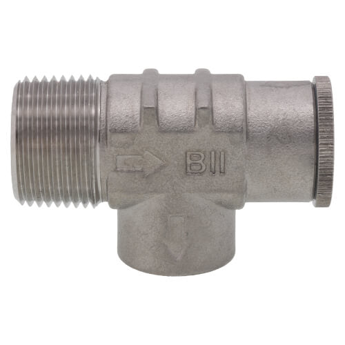 Boshart stainless steel 3/4 inch relief valve 100 PSI