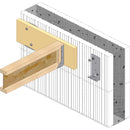 Burmon ICF Wood Ledger Bracket (10/box)