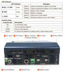 3000VA Solar Inverter 24vDC 220VAC Pure Sine Wave W/PWM Charge Controller