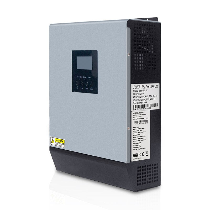 3000VA Solar Inverter 24vDC 220VAC Pure Sine Wave W/PWM Charge Controller