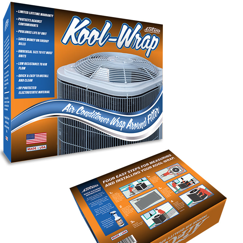 Kool Wrap Air Conditioner Condenser Filter | Save on Energy and Repairs